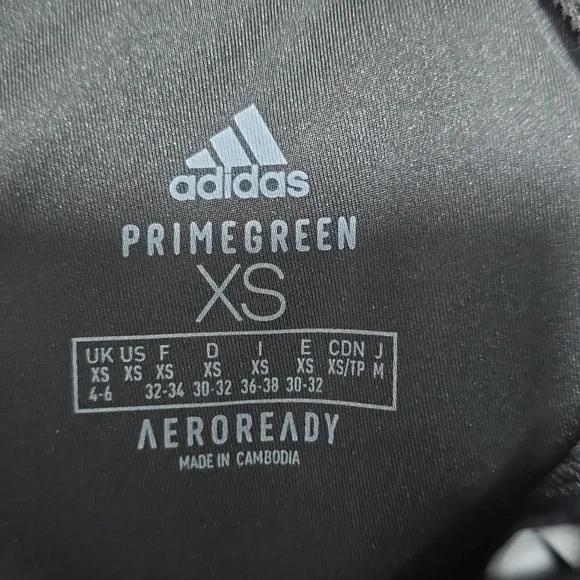 Adidas Black & Pink Workout Leggings Woman's Size XS - Picture 10 of 10